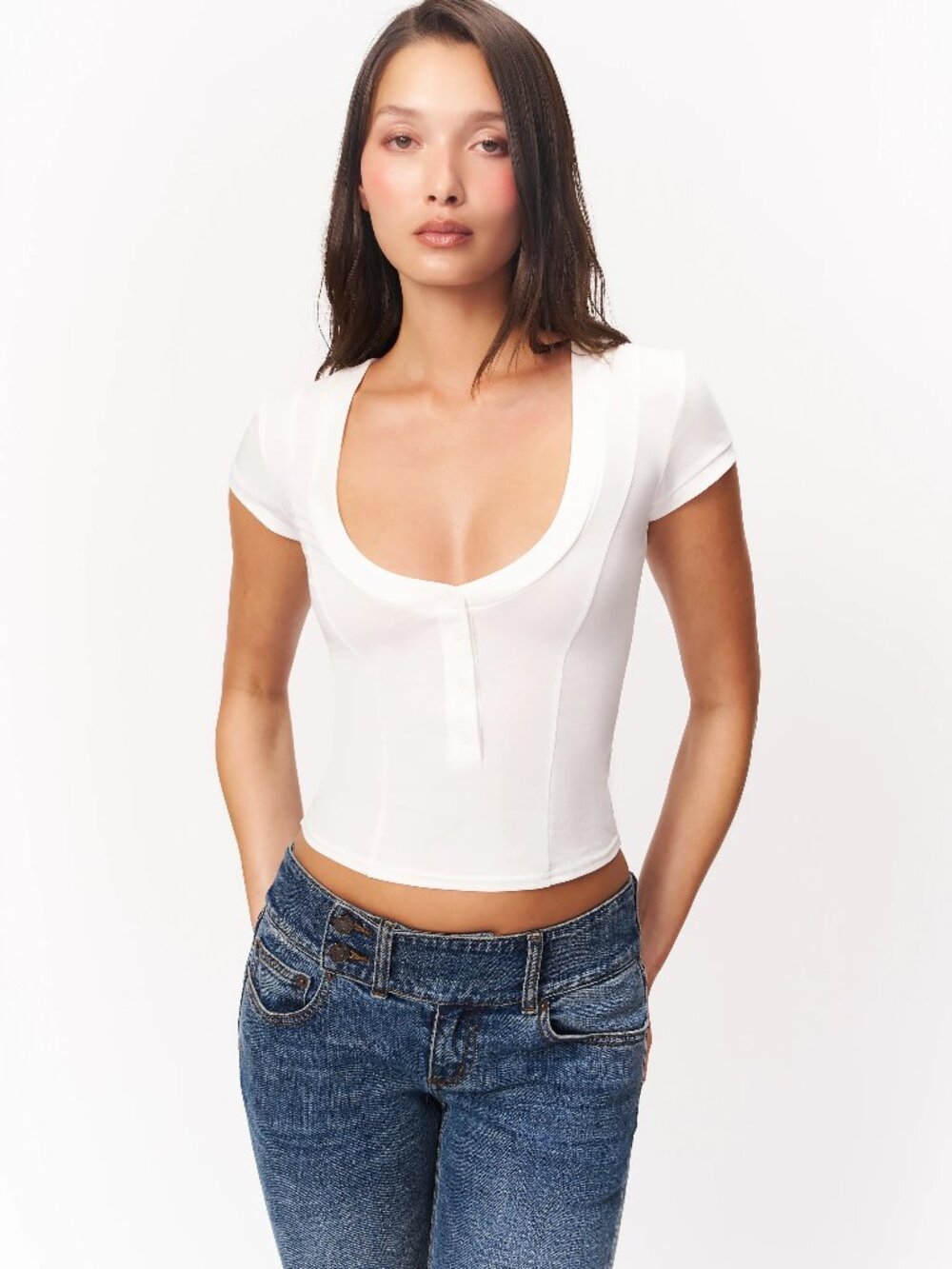 Guizio Rita V-Neck Top